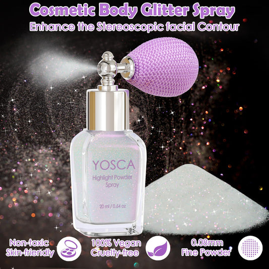 Yosca fine iridescent shimmer texture close-up highlighting reflectivity