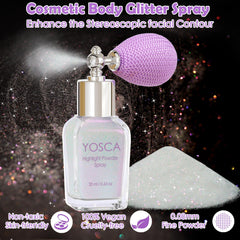 Yosca fine iridescent shimmer texture close-up highlighting reflectivity