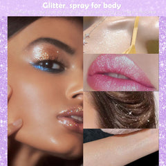 Yosca applied on hair style adding instant festival-worthy sparkle and definition