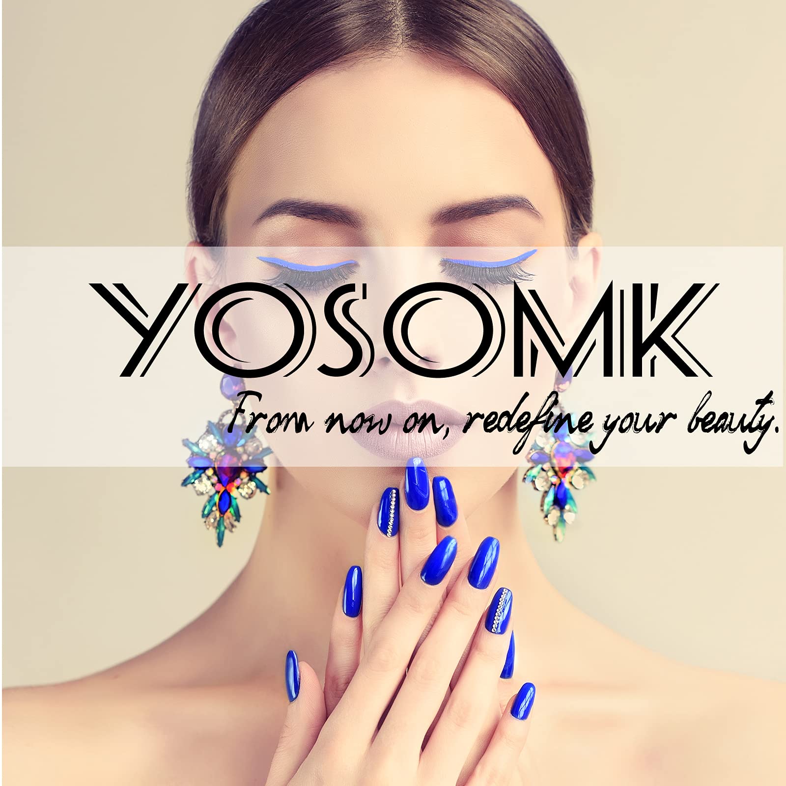 YOSOMK lifestyle woman wearing nails for elegant everyday style