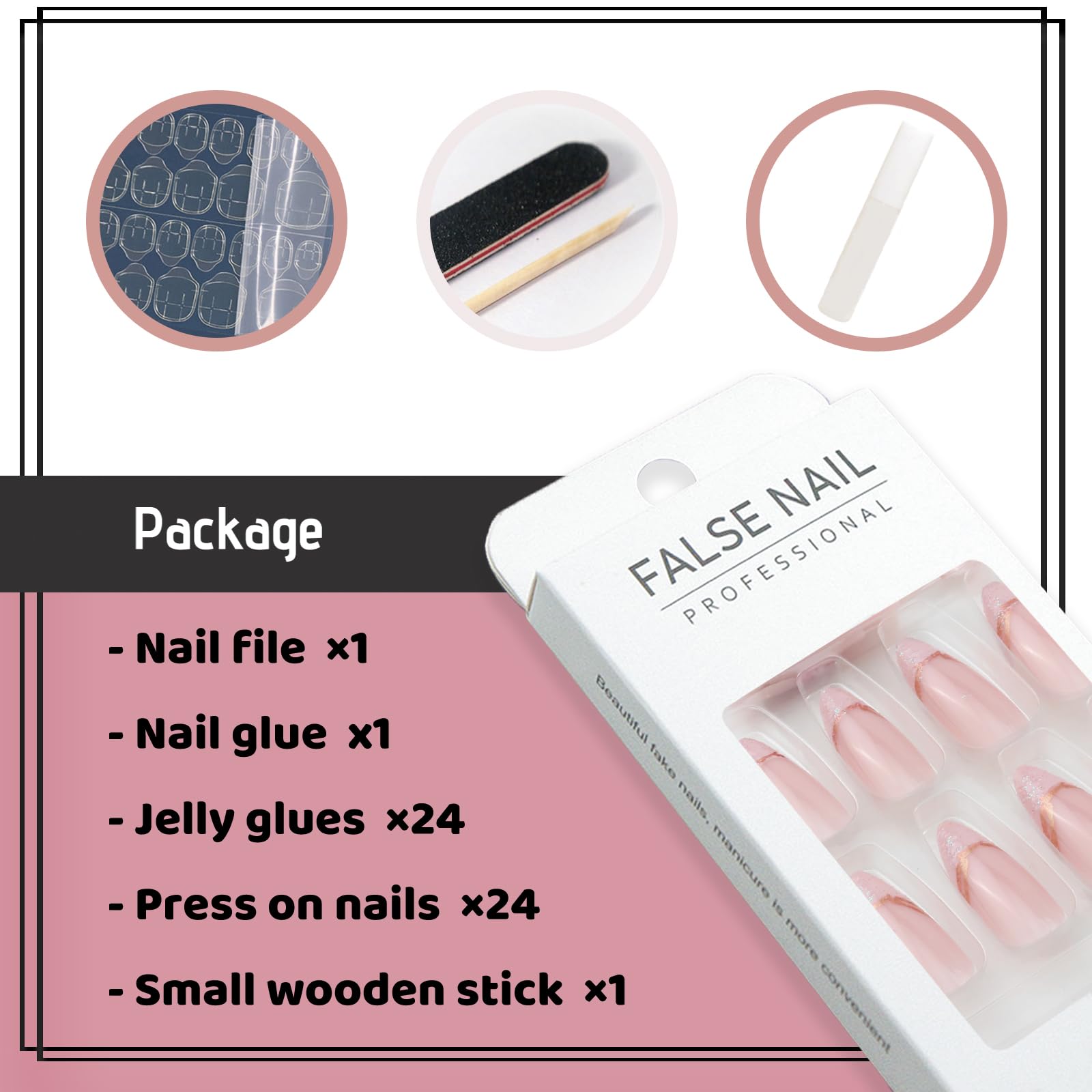 YOSOMMK installed manicure on hands showcasing elegant almond shape durability