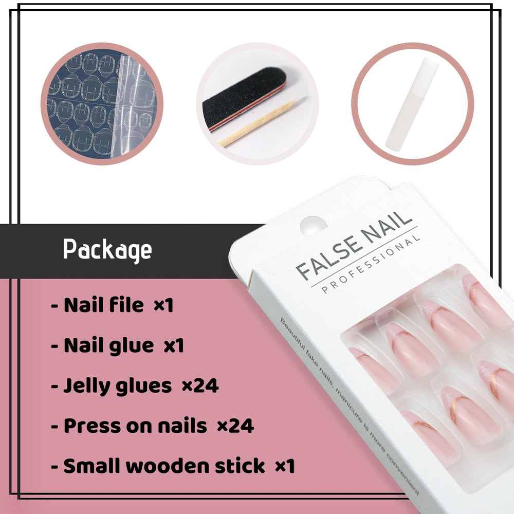 YOSOMMK installed manicure on hands showcasing elegant almond shape durability