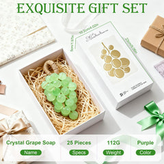 YOTEBLE grape soap in bathroom scene adds decorative charm and fresh scent