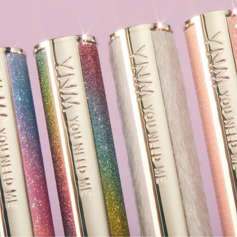 YOU NEED ME YNM honey lip balm applied on lips showing warm tint benefit