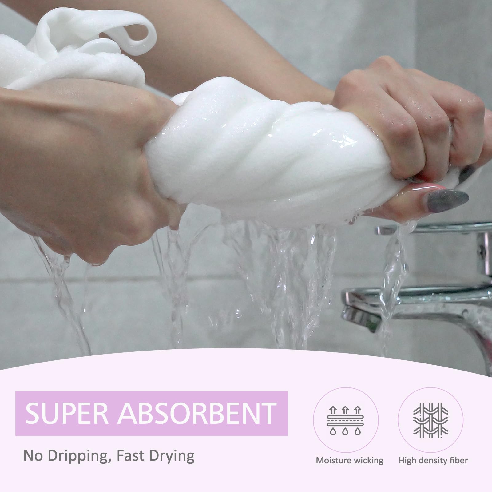 YoulerTex product label and care tag illustrating easy-wash instructions