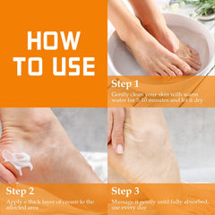 YOUNGYOUNGLOVE before and after feet showing smoother softer skin