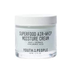 Youth To The People jar front packaging showing brand and compact size benefit