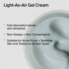 Youth To The People open jar top view revealing whipped consistency for lightweight hydration