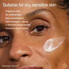 Youth To The People in bathroom routine showing layering with sunscreen