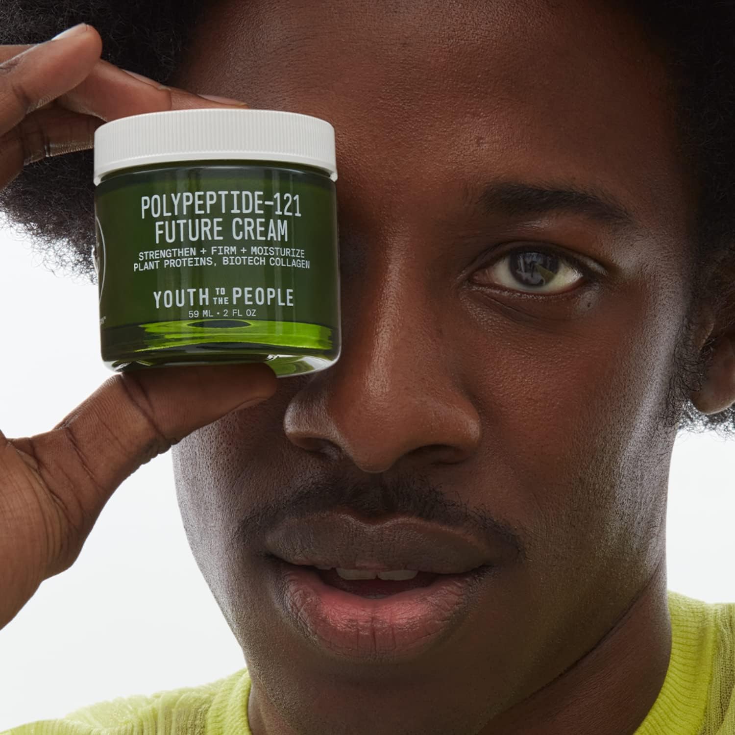 Youth To The People label close-up showing ingredient focus and clean formula