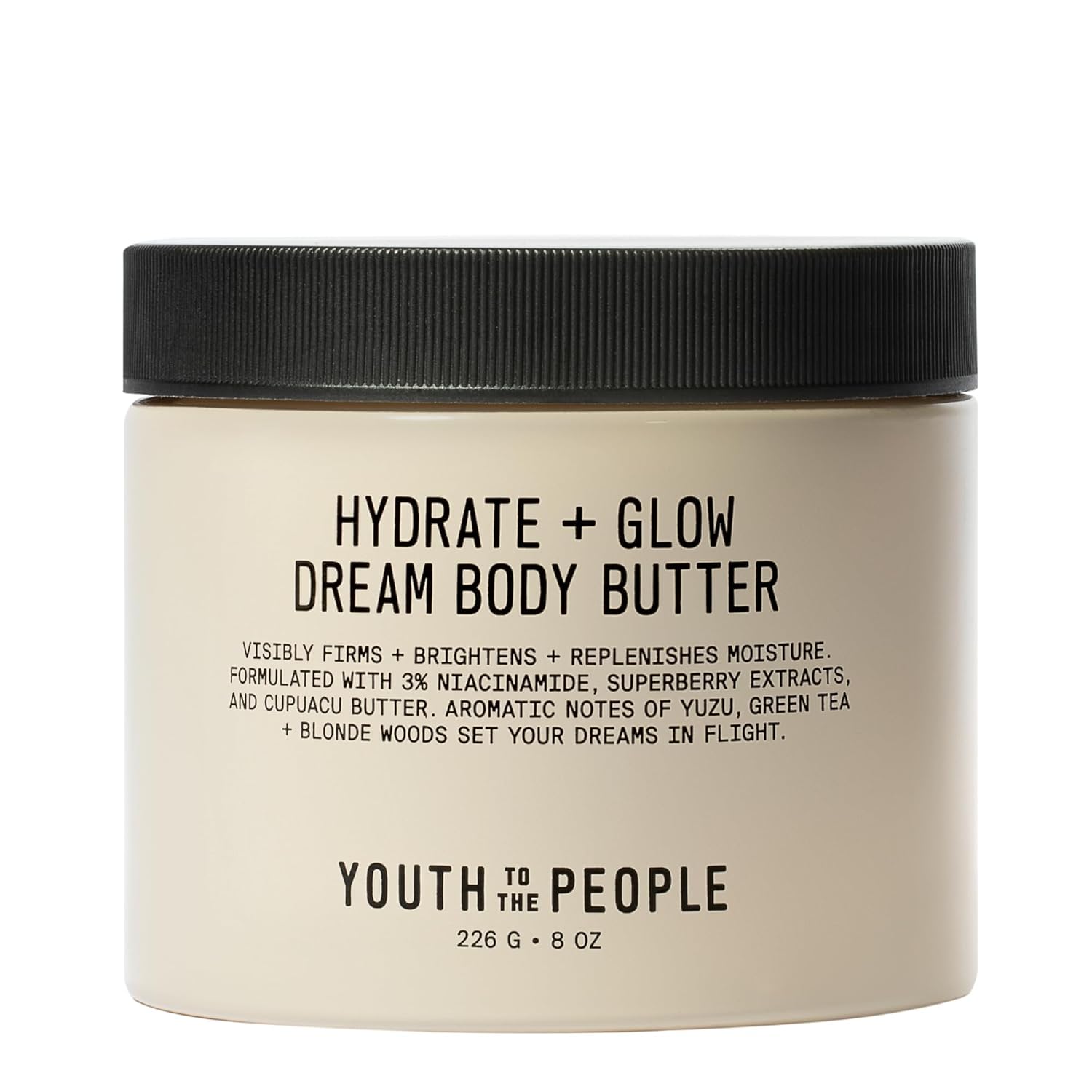 Youth To The People front jar shot showing clean design and easy access benefit