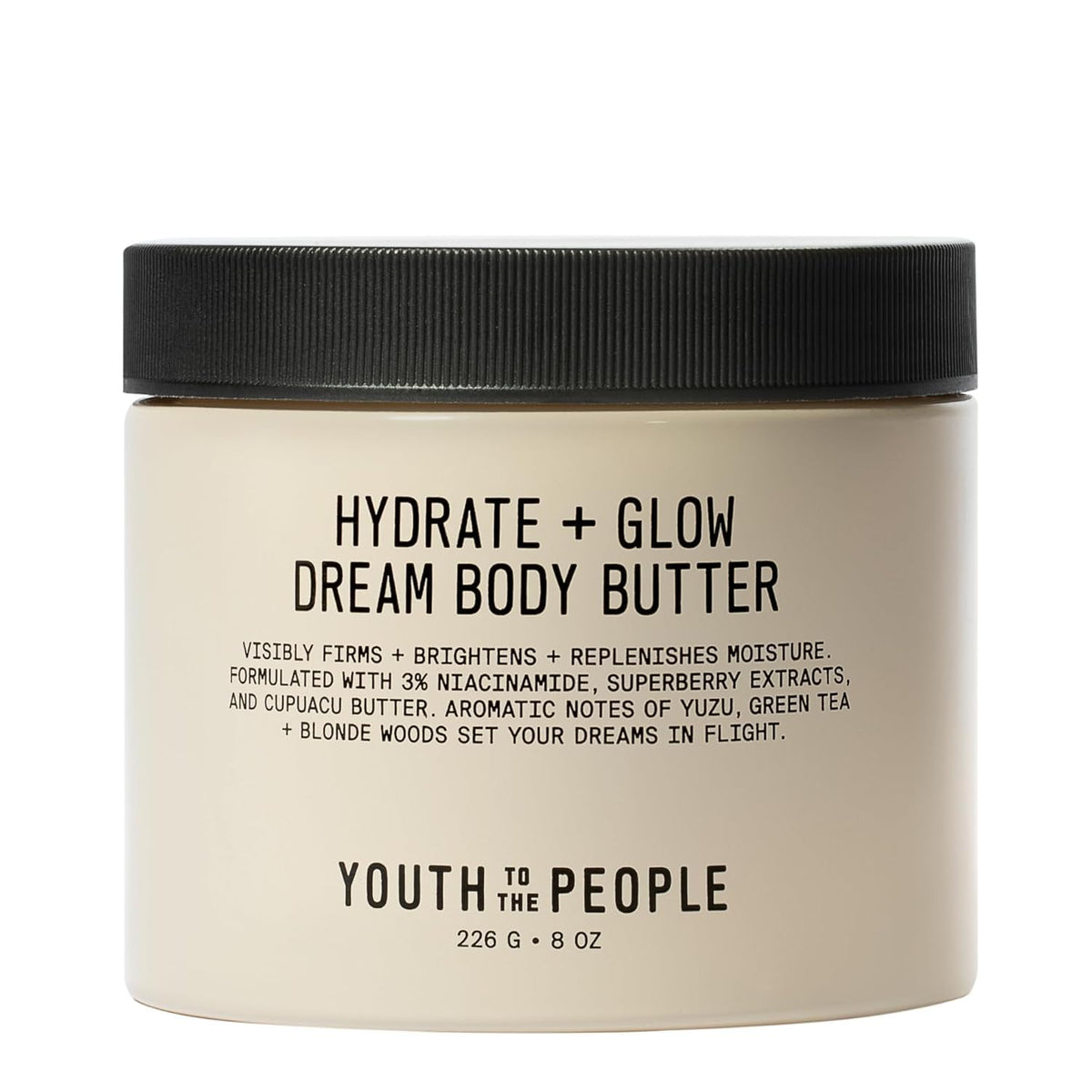 Youth To The People front jar shot showing clean design and easy access benefit