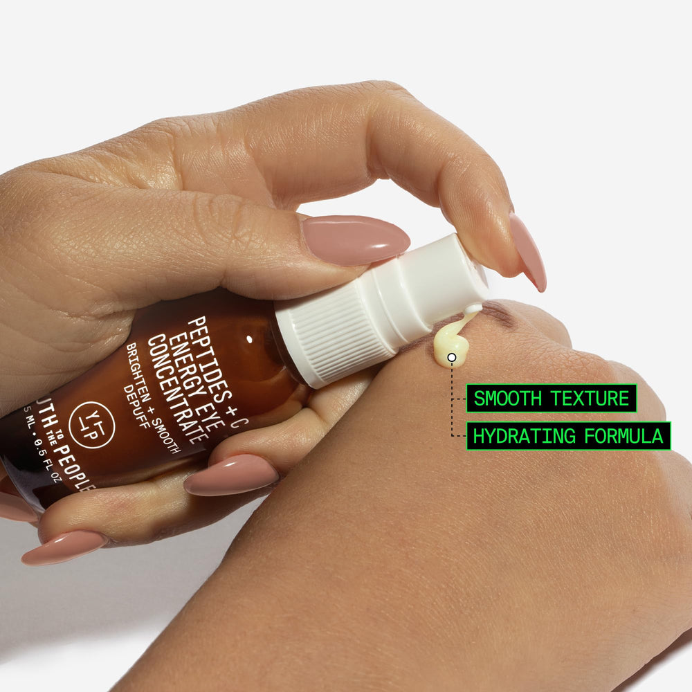 Youth To The People packaging label clear text, highlights clean and cruelty-free formula