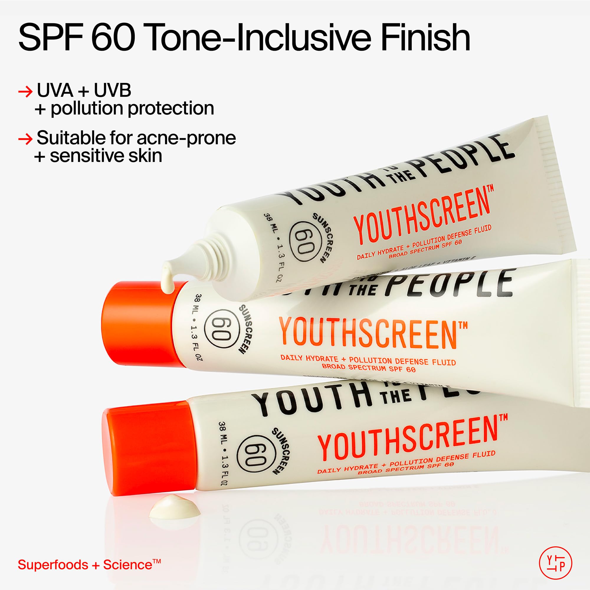 Youth To The People bottle on bathroom shelf as part of morning routine
