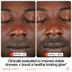 Youth To The People moisturizer on hand showing true scale and moisturization