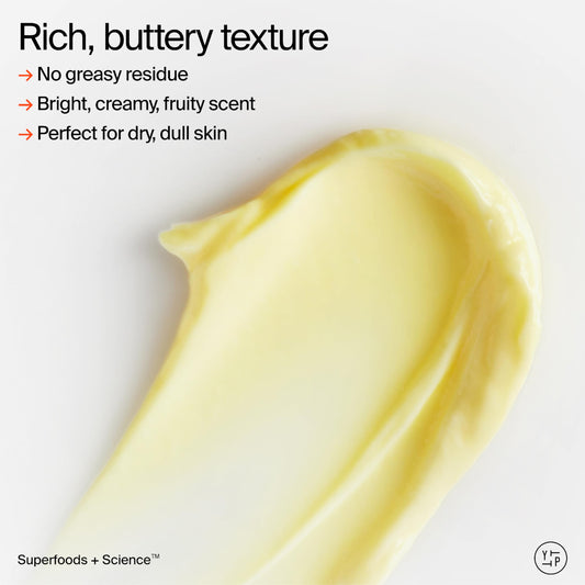 Youth To The People close-up cream texture showing rich hydrating feel