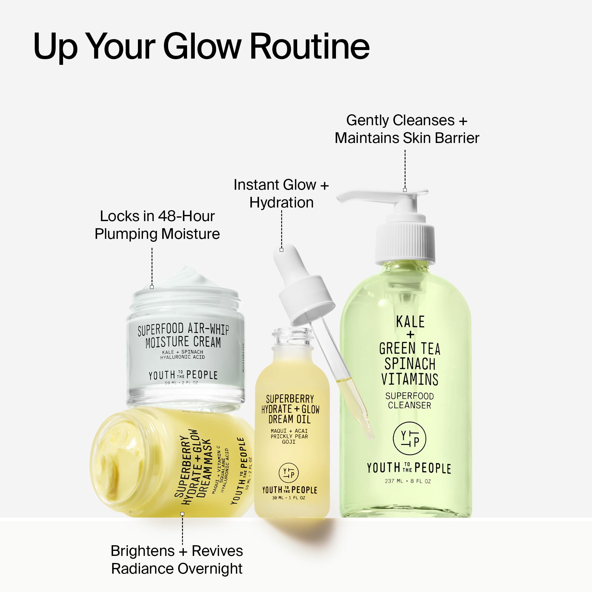 Youth To The People label detail showing ingredient and cruelty-free claims