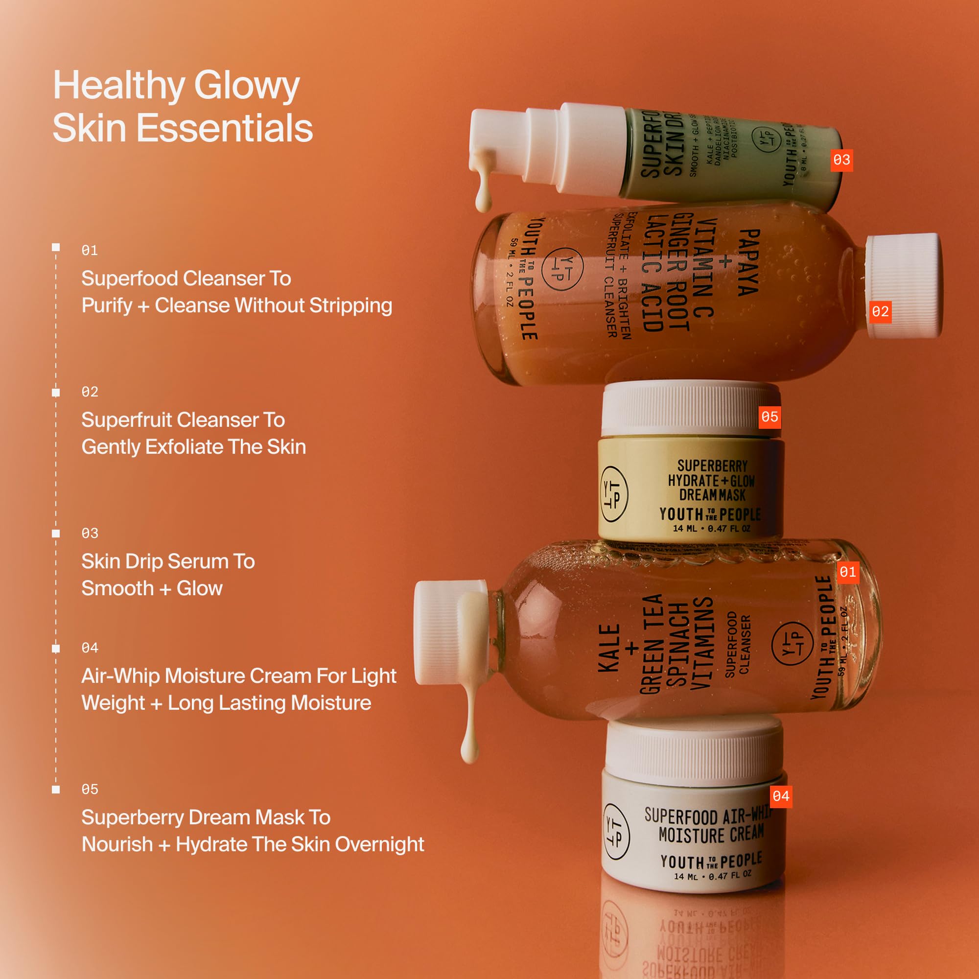 Youth To The People Superfood Cleanser close-up texture adds gentle hydration