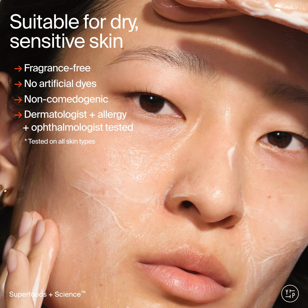 Youth To The People cleanser lather on hand showing gentle removal power
