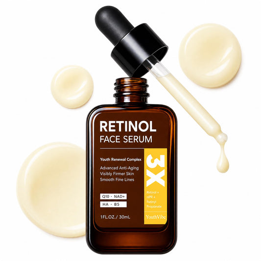 YouthVibe front bottle showing clean packaging and clinical look benefit clarity