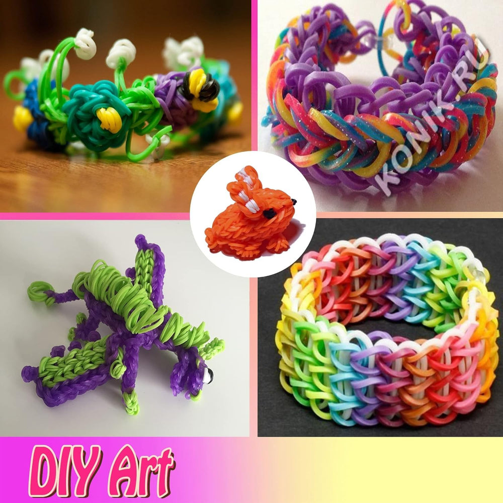 Yowamho red bands used as child hair ties showing gentle hold