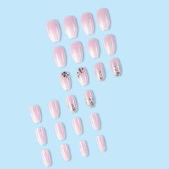 YoYoee side profile of coffin shape nails, precise silhouette