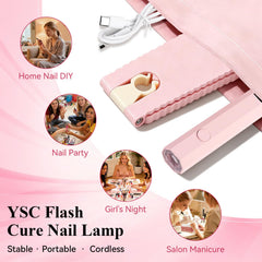 YSC packaging with lamp and accessories for unboxing and gift-ready convenience
