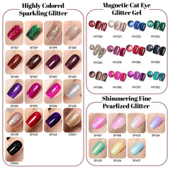 YTD Likomey lifestyle evening look showcasing glamorous sparkly nails