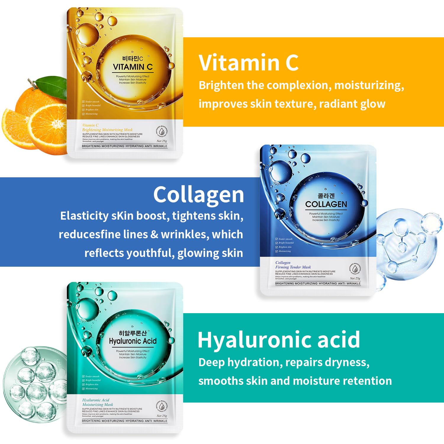 Person applying YTRAJU mask demonstrating easy use and instant hydration benefit