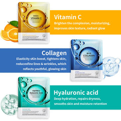 Person applying YTRAJU mask demonstrating easy use and instant hydration benefit