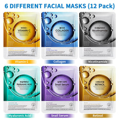 YTRAJU mask close-up soaked in serum highlighting deep hydration benefit