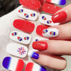 YUEJIMEIGUI application in use on fingers demonstrating quick, salon-style finish