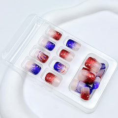 YUEJIMEIGUI nails worn at a party illustrating instant festive manicure