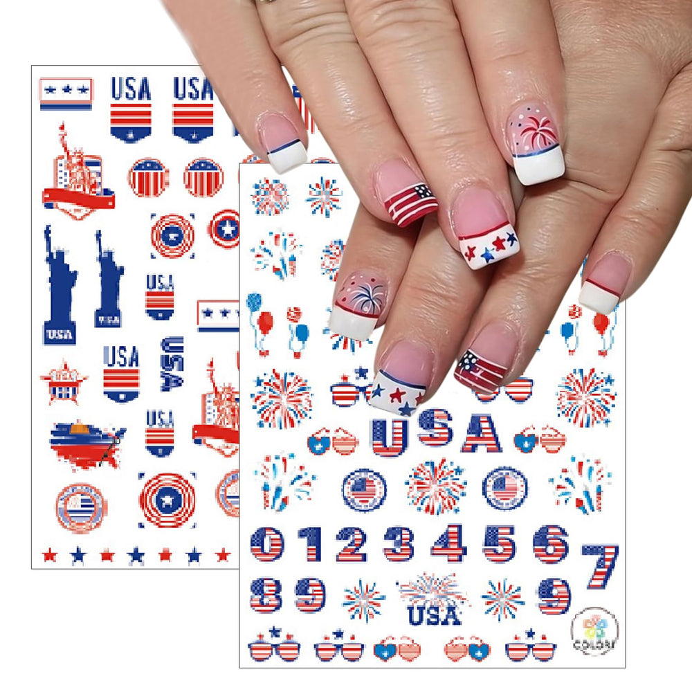 YUEJIMEIGUI flatlay of packaging and eight sheets showing organized holiday kit