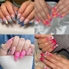 YUEJIMEIGUI sealed stickers under top coat showing glossy durable finish benefit