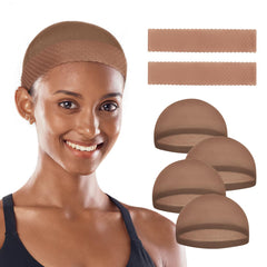 Yuest front view of band and caps showing secure fit benefit