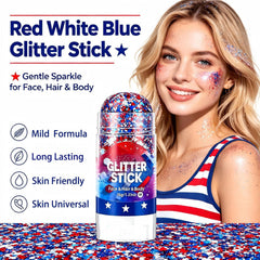 Yulight chunky glitter texture close-up highlighting bold multi-sized shimmer