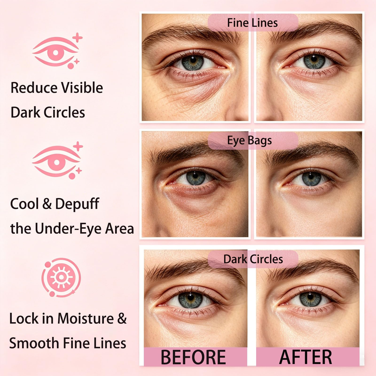 Yulight hand peeling patch from backing illustrating easy application