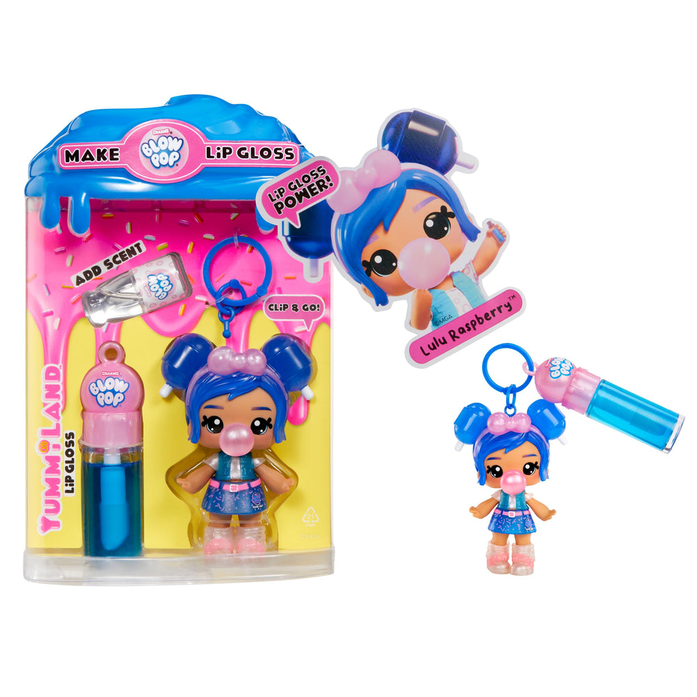 Yummiland doll face close-up highlighting collectible styling and playful detail