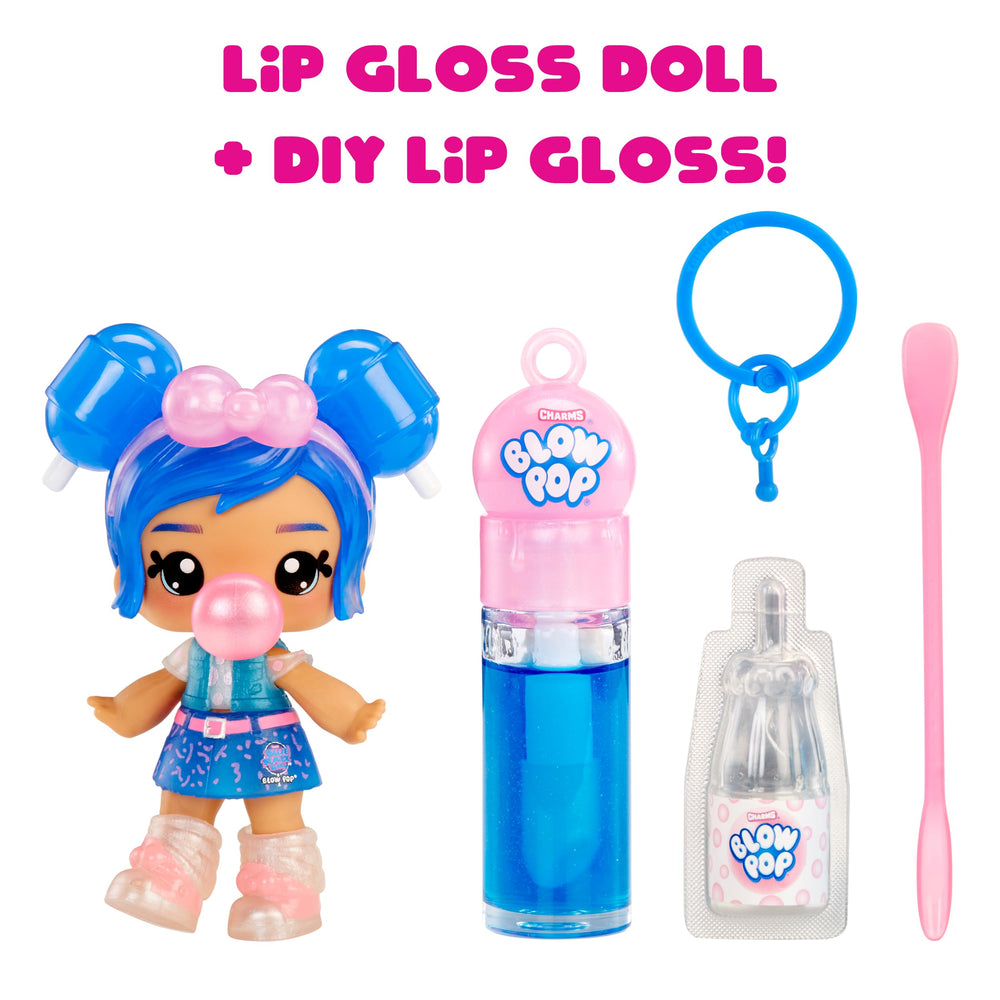 Yummiland lip gloss applicator open, showing easy use and child-friendly size