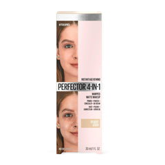 YUMTOV applied on cheek in use showing matte finish and shine control benefit