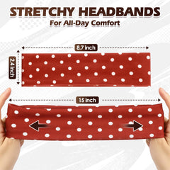 Yunaking headband in yoga use, non-slip fit for active movement