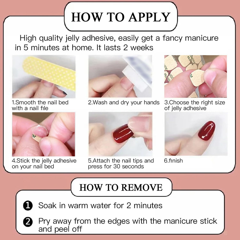 YUNEEHA included files and crystal stick displayed for precise nail prep