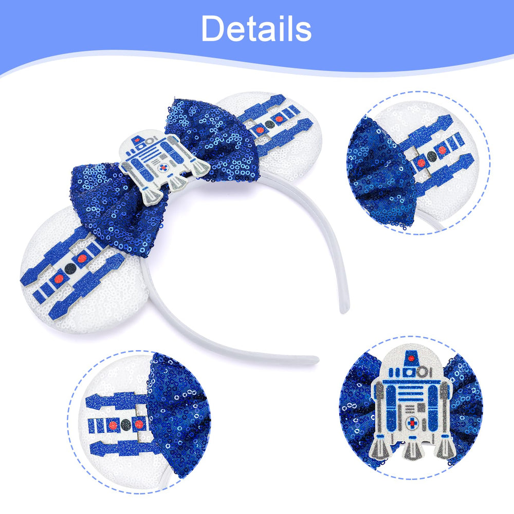 YUNISS bow and ear stitching detail demonstrating handcrafted quality