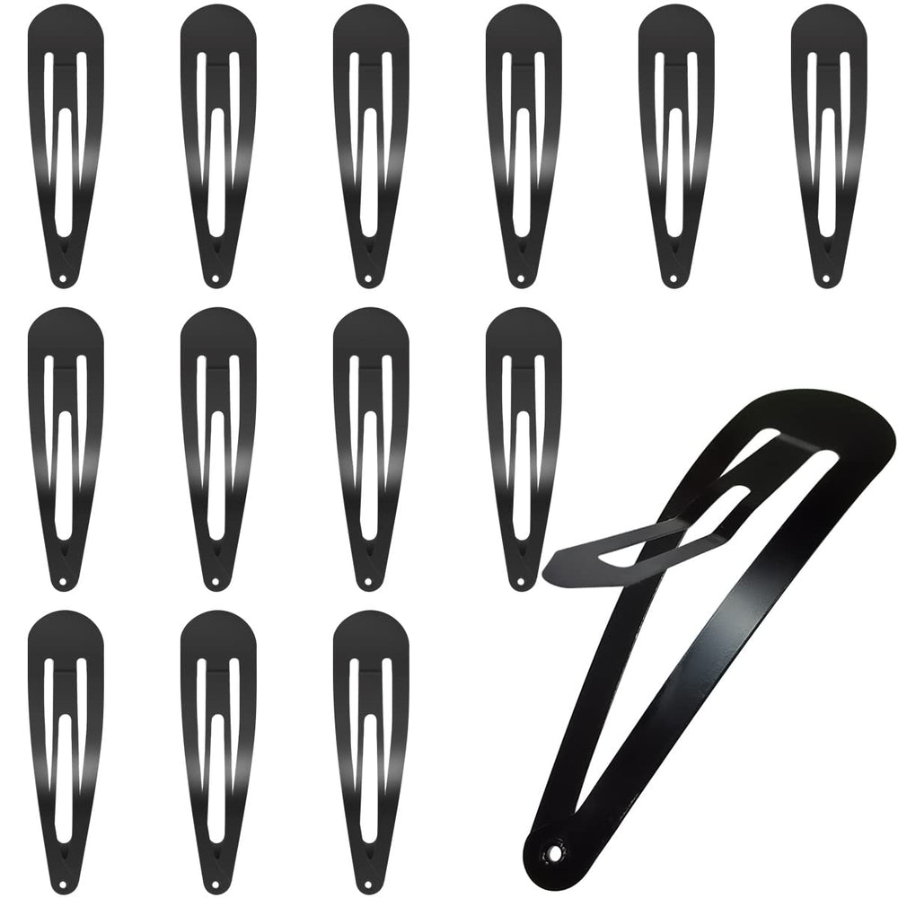 yuntop front view pack of 30 black clips showing quantity and convenience