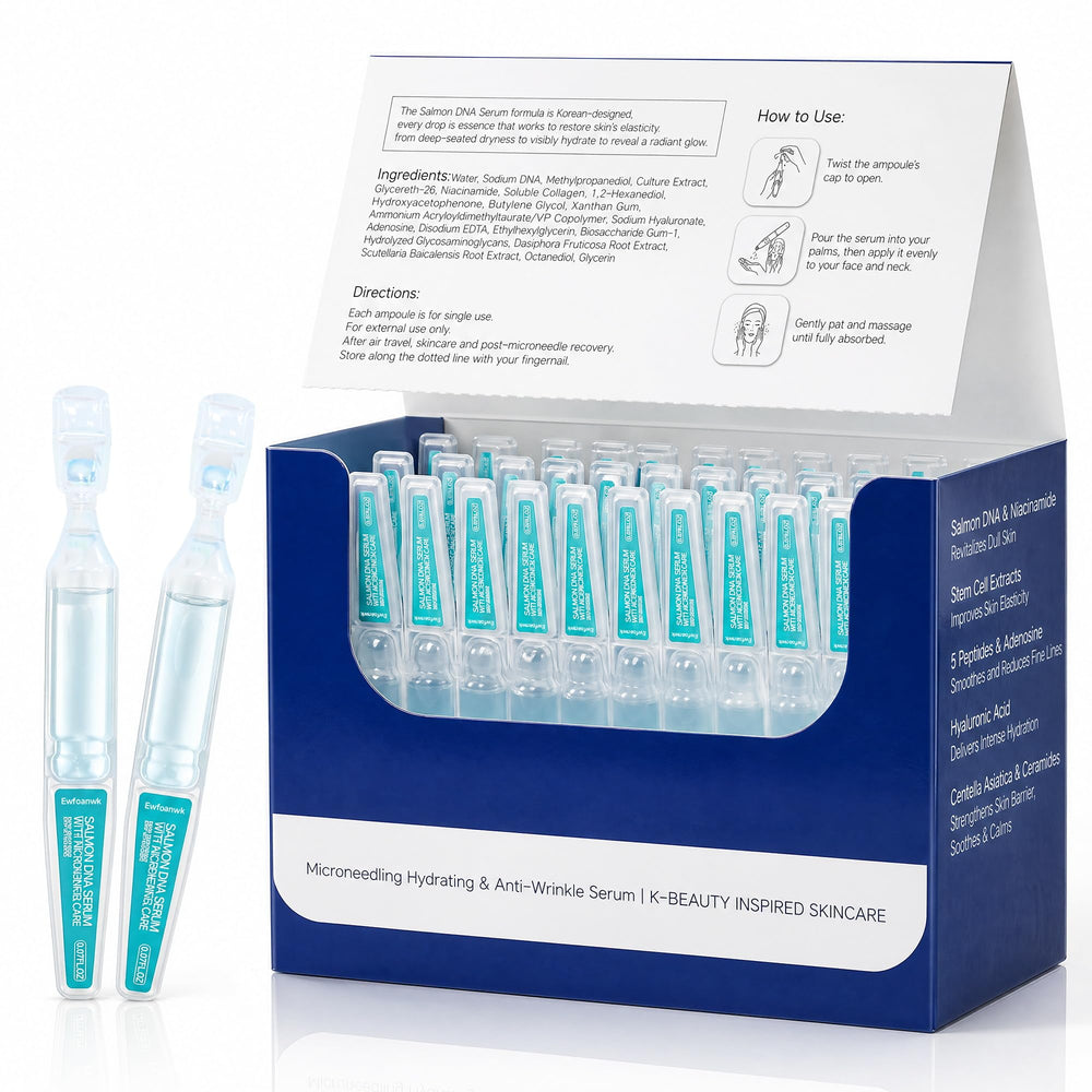 YUOJUNES front packaging showing ampoules and benefits
