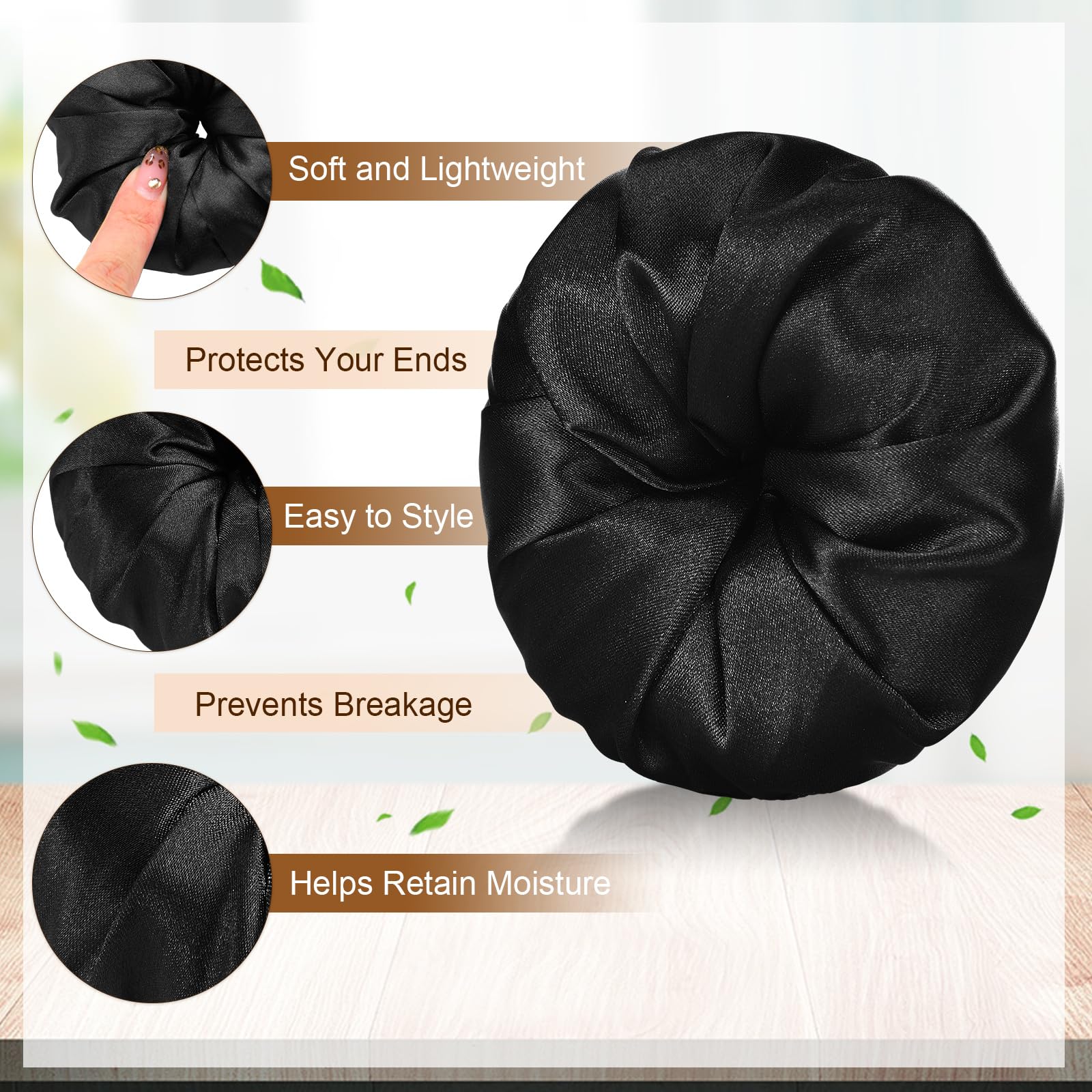 Yuxung bun donut creating a sleek dancer bun, holds shape during movement