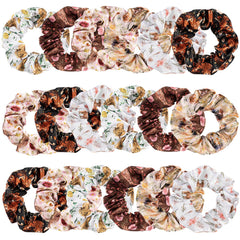 Yuxung front packaging showing 18 highland cow scrunchies and gifting appeal