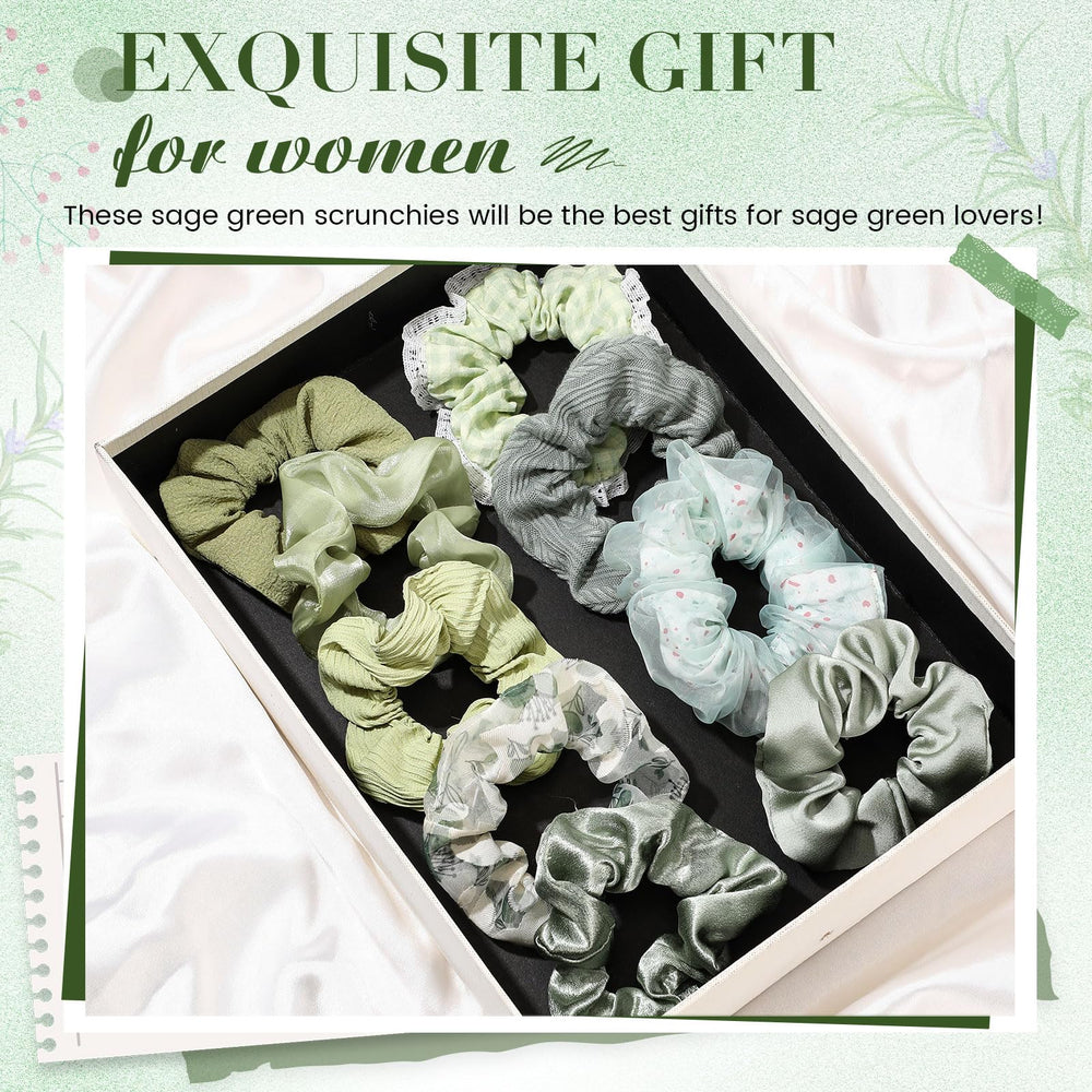 Yuxung scrunchie worn in a ponytail demonstrating secure hold and stylish finish benefit
