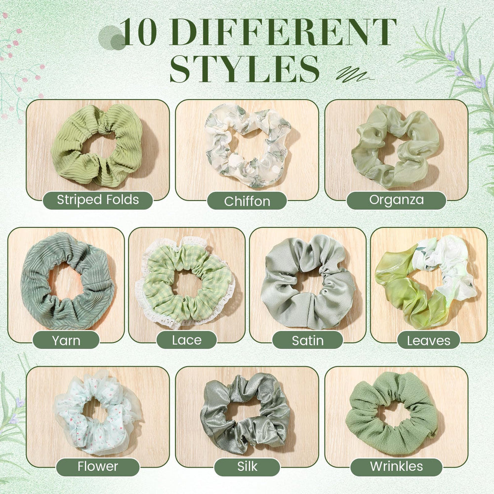 Yuxung plush scrunchie fuzzy texture detail offering soft grip and cozy styling benefit